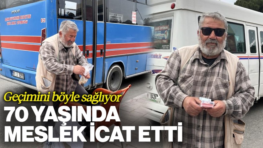 70 Yaşında Meslek İcat Etti, Şimdi Geçimini Böyle Sağlıyor