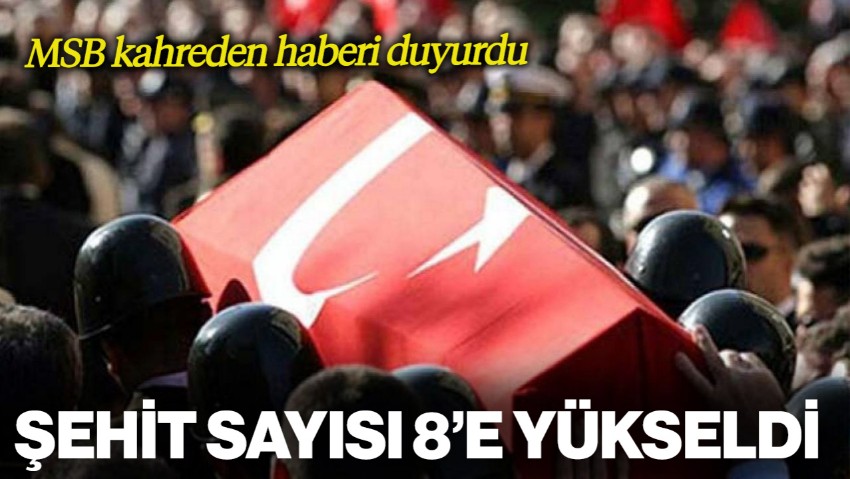 MSB Kahreden Haberi Duyurdu: Pençe-Kilit Harekâtı Bölgesinde Şehit Sayısı 8'e Yükseldi