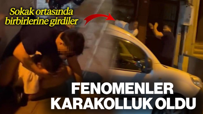 Fenomenlerin Kavgası Karakolda Bitti: Sosyal Medyadan Sözleşip, Sokakta Kavga Ettiler