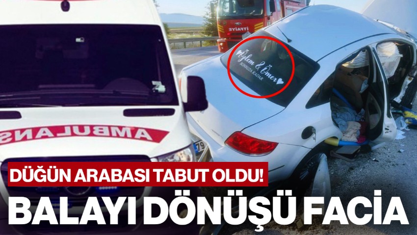Balayı Dönüşü Facia! Düğün Arabası Tabut Oldu: Üsteğmen Hayatını Kaybetti