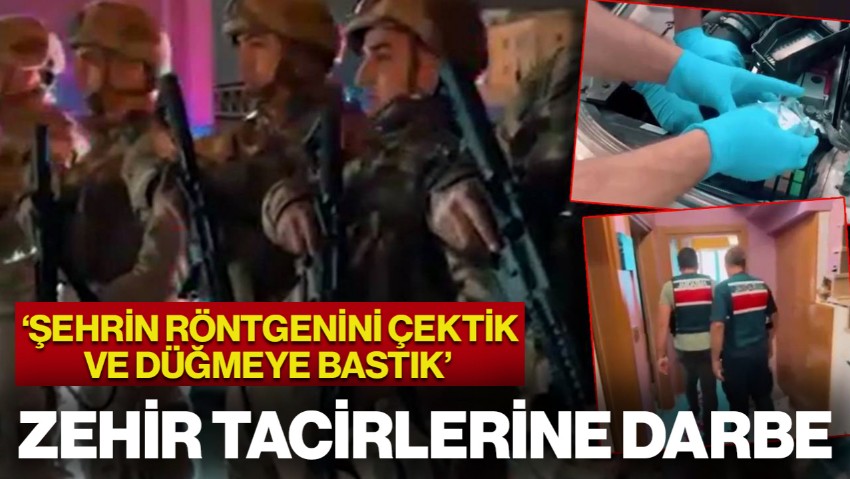 Yerlikaya 'Şehrin Röntgenini Çektik' Diyerek Duyurdu: 65 Torbacı Yakalandı