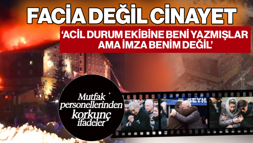 Facia Değil Cinayet! Grand Kartal Otel'in Aşçıbaşı: 'Acil Durum Ekibine Beni Yazmışlar ama İmza Benim Değil'