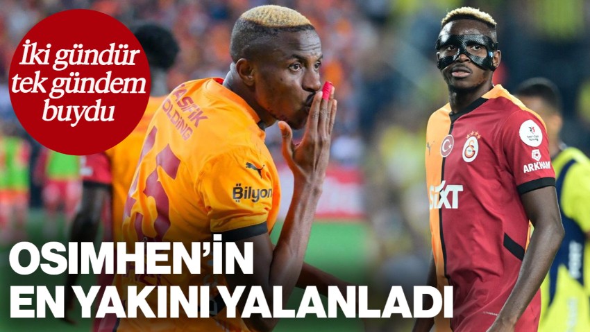 İki Gündür Sadece Bu Konuşuluyordu... Osimhen'in En Yakını Yalanladı!