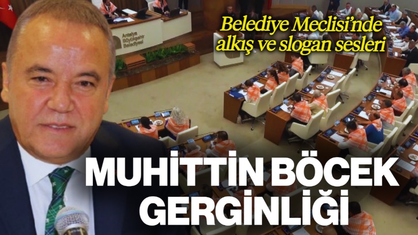 Antalya Büyükşehir Meclisi'nde Gergin Toplantı: Sloganlar ve Alkışlar Yükseldi