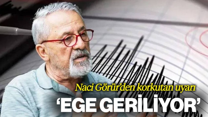 Prof. Dr. Görür'den Korkutan Uyarı: 'Ege Geriliyor'