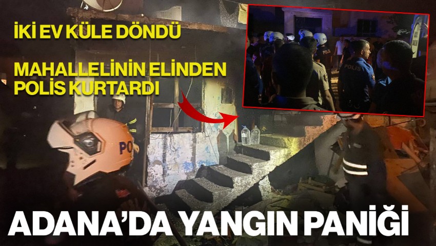 Babasının Evini Ateşe Verdi, Mahalleli Linç Etmek İstedi