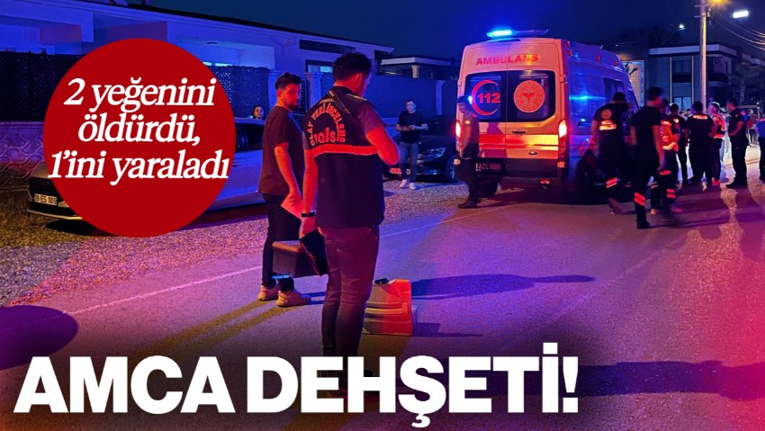 Kocaeli'de Amca Dehşeti! 2 Yeğenini Öldürdü, 1'ini Yaraladı