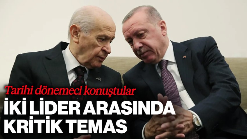 Silah Bırakma Sonrası Cumhurbaşkanı Erdoğan ile Bahçeli Arasında Kritik Temas