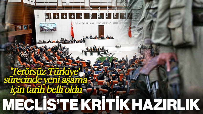 Terör Örgütü PKK Silah Bıraktı, Gözler Meclis'te Kurulması Beklenen Komisyon'da! Tarih Verildi
