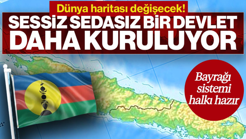 Dünya Haritası Değişecek: Yeni Bir Devlet Kuruluyor! Bayrağı, Sistemi, Halkı Hazır