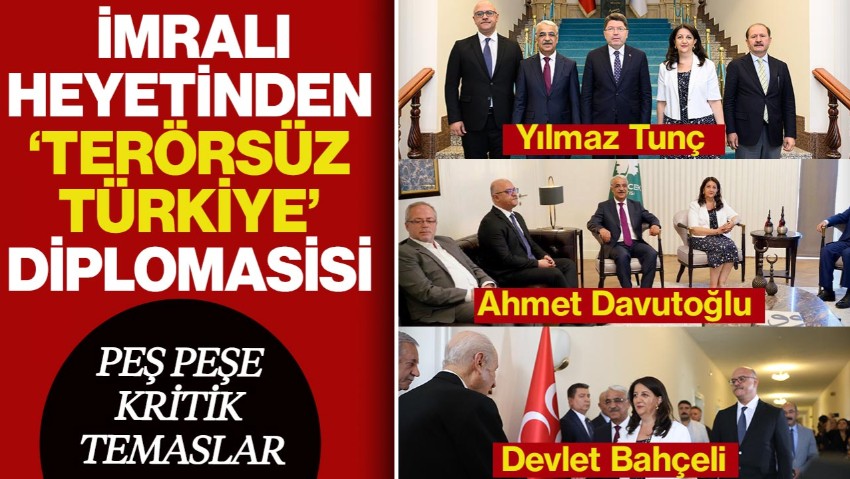 'Terörsüz Türkiye' Süreci İçin Diplomasi Trafiği: İmralı Heyeti, Devlet Bahçeli ile Görüşüyor