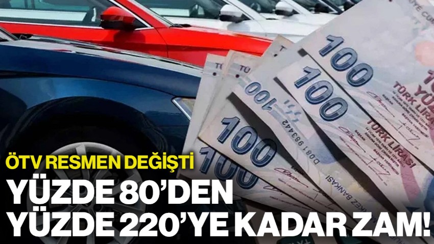 Meclis'ten Geçti, ÖTV Değişti! Yüzde 80 ile Yüzde 220 Arasında Değişecek