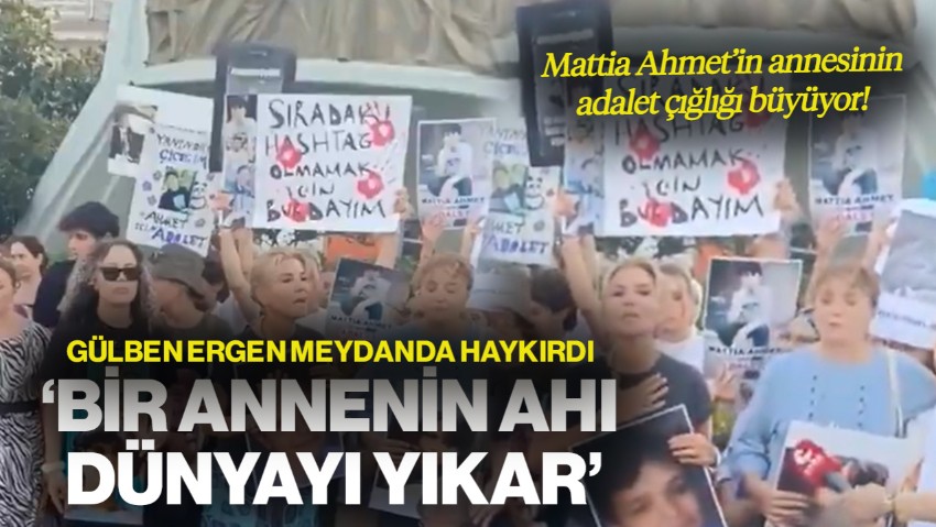 Mattia Ahmet Minguzzi’nin Annesinin Adalet Çığlığı Büyüyor! Gülben Ergen Meydanda Haykırdı: 'Bir Annenin Ahı Dünyayı Yıkar'