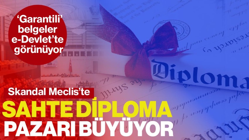 Skandal Meclis'e Geldi: Sahte Diploma Pazarı Büyüyor! 'Belgeler, e-Devlet'te Görünüyor'