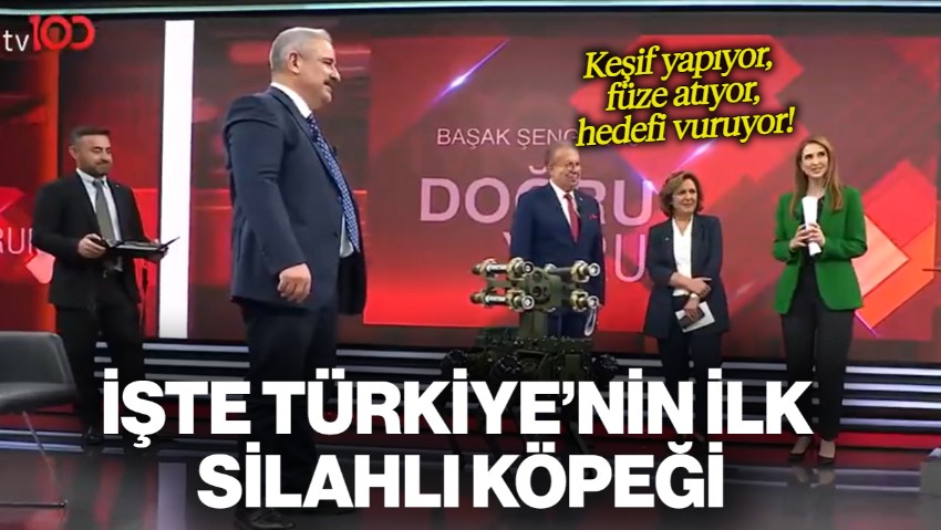 Keşif Yapıyor, Füze Atıyor, Hedefi Vuruyor! İşte Türkiye'nin İlk Silahlı Robot Köpeği