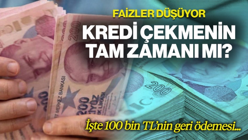 İhtiyaç Kredisi Çekecekler Dikkat! Oranlar Düşüyor, İşte Son Rakamlar...