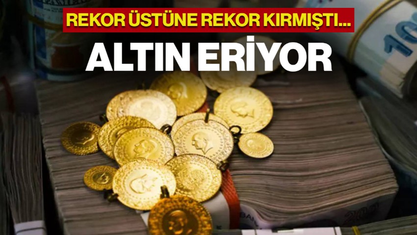 Rekor Üstüne Rekor Kırmıştı! Altın Haftaya Düşüşle Başladı