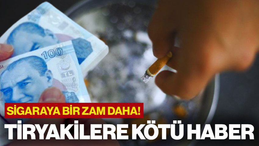 Tiryakilere Kötü Haber: Sigara Fiyatlarına Bir Zam Daha!