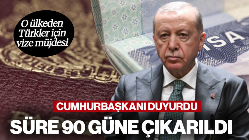 Cumhurbaşkanı Erdoğan Duyurdu: Kazakistan'dan Türkiye'ye Vize Müjdesi