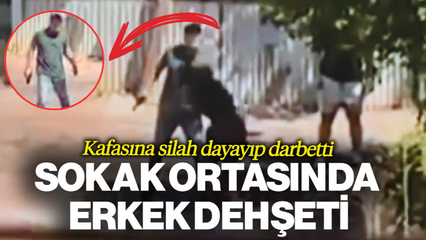 Ümraniye'de Sokak Ortasında Erkek Dehşeti: Kafasına Silah Dayayıp Darbetti