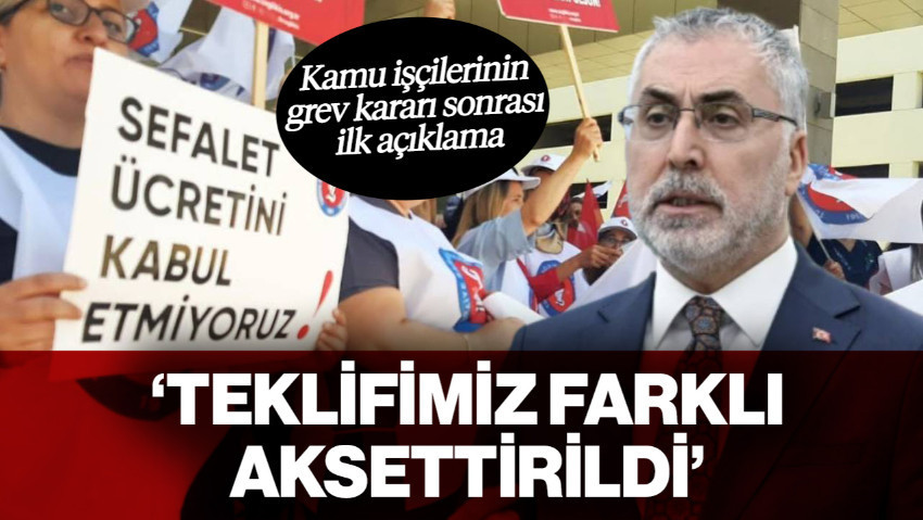 Bakan Işıkhan'dan 'Kamu İşçisine Zam' Açıklaması: 'Teklifimiz Farklı Aksettirildi'