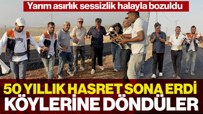 50 Yıllık Hasret Sona Erdi, Yezidiler Köylerine Döndü: Halaylarla Kutladılar