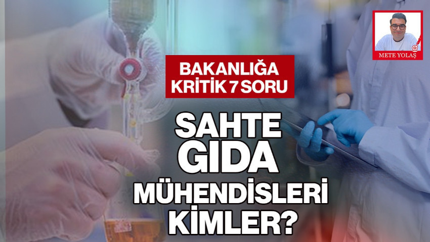 Sahte Gıda Mühendisleri Nerelerde Görev Yapıyor?