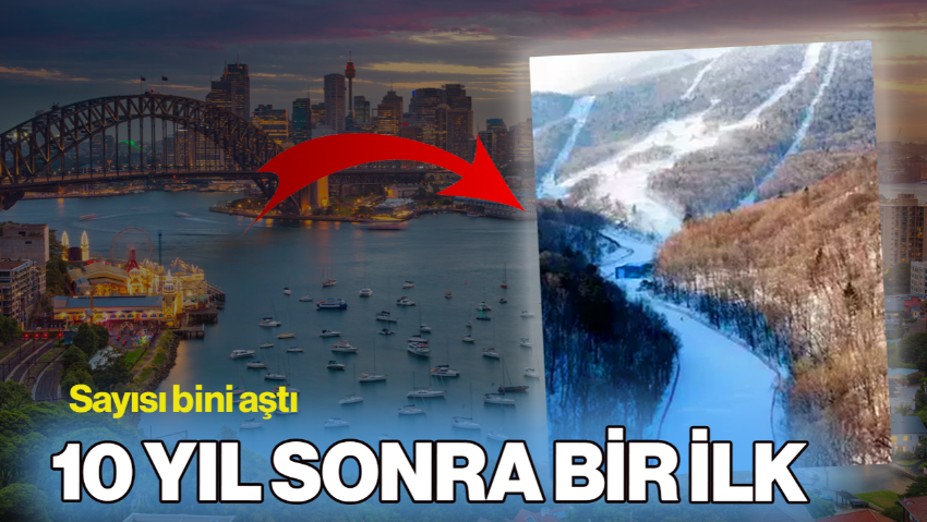 Avustralya'da 10 Yıl Sonra Bir İlk! Yüzlerce Araç Mahsur, Binlerce Ev Karanlıkta Kaldı