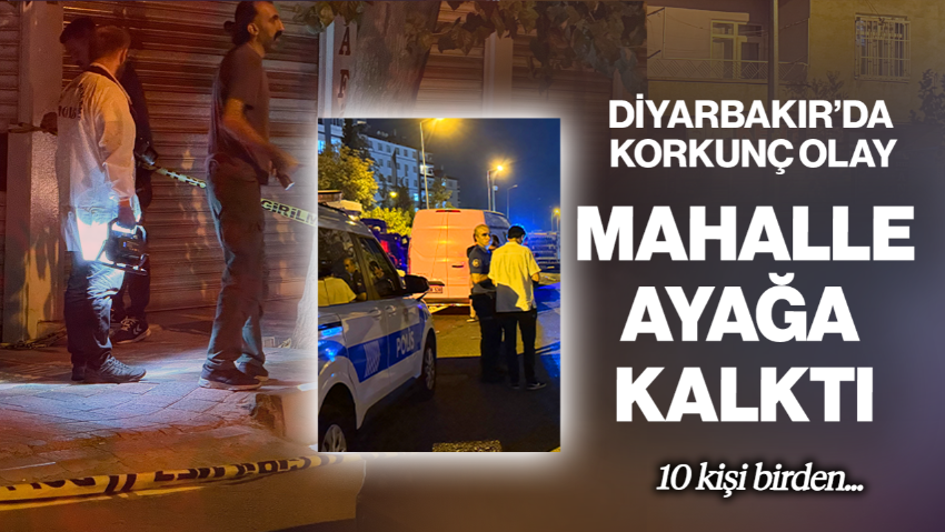 Diyarbakır’da Korku Dolu Anlar! Kahvedeki Silahlı Dehşet Sokağa Taştı: 10 Kişi Yaralandı