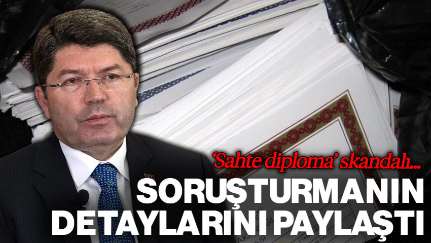 İddialar Gündeme Bomba Gibi Düşmüştü: Bakan Tunç 'Sahte Diploma' Soruşturmasının Ayrıntılarını Paylaştı