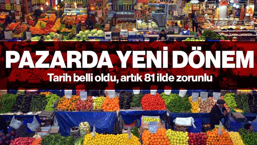 Pazarda Kartla Ödeme Dönemi Başlıyor: Tarih Belli Oldu! 81 İlde Artık POS Cihazı Zorunlu
