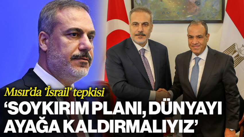 Bakan Fidan'dan Mısır'da 'Gazze' Mesajı: 'Bu Bir Soykırım Planı, Dünyayı Ayağa Kaldırmalıyız'