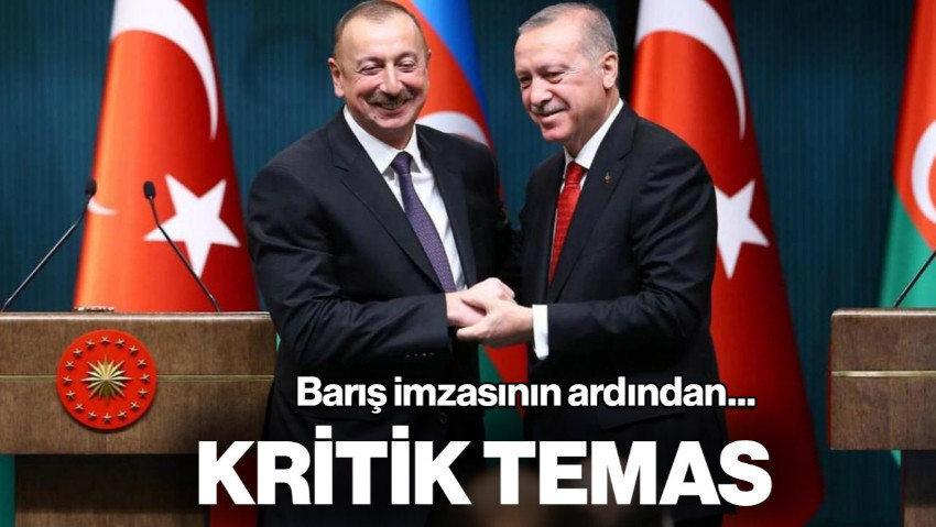 Cumhurbaşkanı Erdoğan ile Aliyev Arasında Kritik Temas