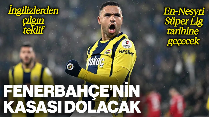 Fenerbahçe'nin Kasasını En-Nesyri Dolduracak! İngilizlerden Çılgın Teklif