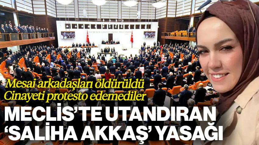 Mesai Arkadaşları Öldürüldü, Protesto Edemediler: Meclis'te Utandıran 'Saliha Akkaş' Yasağı