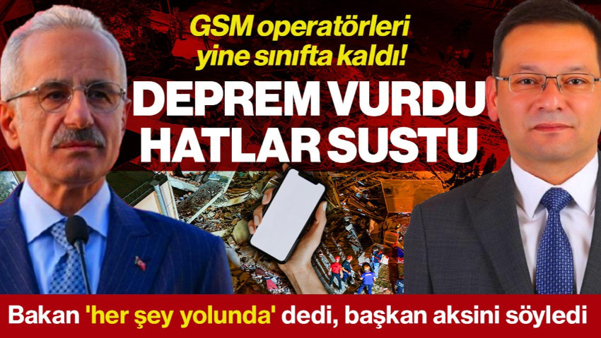 GSM Operastörleri Yine Sınıfta Kaldı: Bakan 'Sorun Yok,' Başkan 'Köylere Ulaşamıyoruz' Dedi