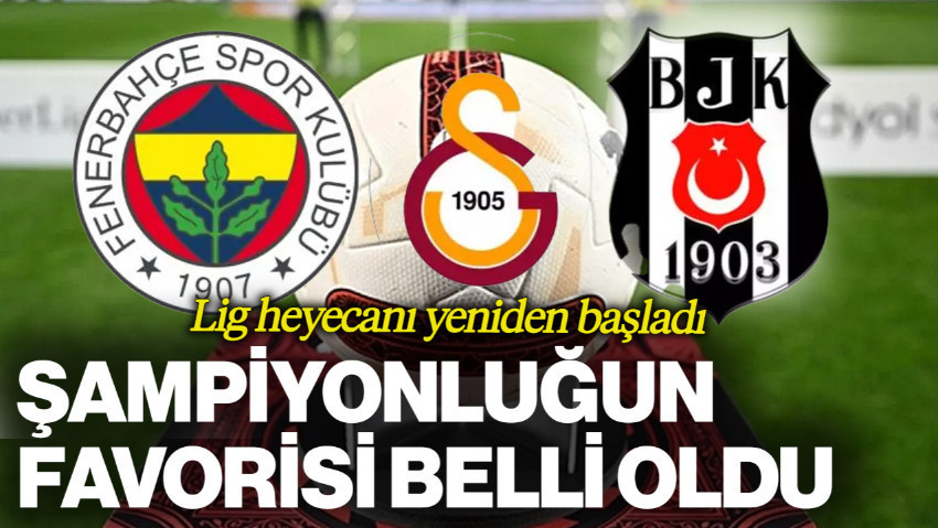 Süper Lig Heyecanı Başladı, Şampiyonluğun En Büyük Favorisi Belli Oldu