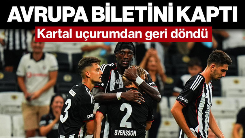 Nefes Kesen Mücadele! Beşiktaş Play-Off'a Adını Yazdırdı