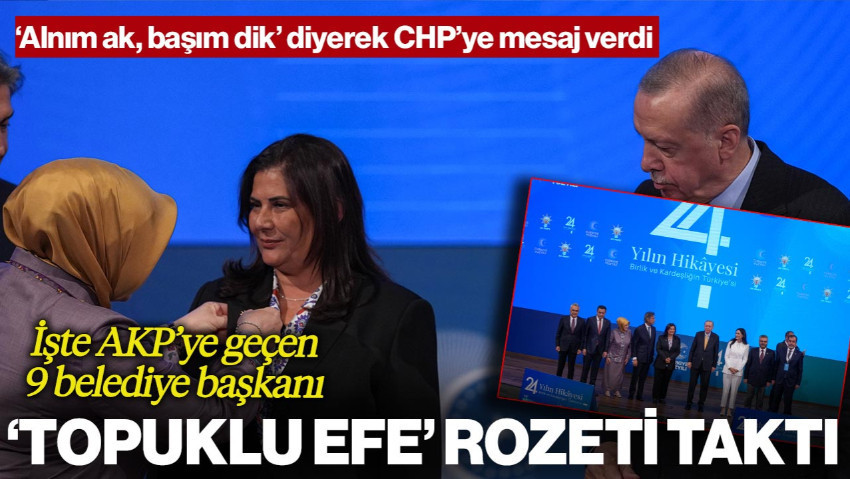 Rozeti Takıldı, Çerçioğlu Resmen AKP'de: 'Alnım Ak, Başım Dik'