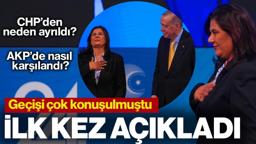 AKP’ye Geçişi Gündem Olmuştu… Özlem Çerçioğlu, İlk Kez TV100’e Konuştu
