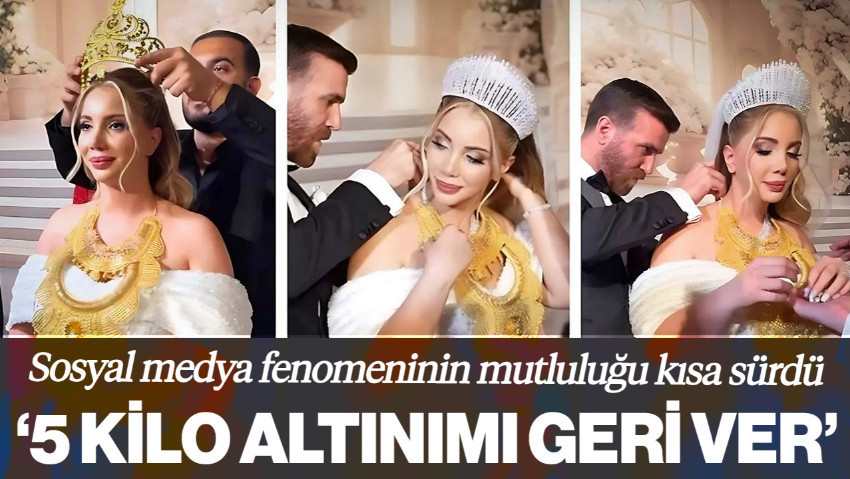 Aşiret Düğünüyle Düşmanları Çatlatmıştı... Aleyna Dalveren'in 4 Aylık Evliliği Bitiyor! '5 Kiloluk Altınımı Geri Ver'