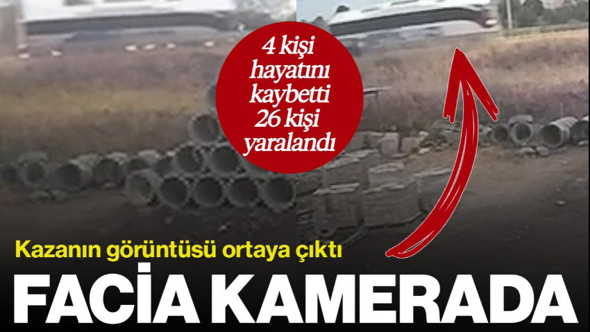 Kuzey Marmara Otoyolu'ndaki Yolcu Otobüsü Kazasının Görüntüleri Ortaya Çıktı! 4 Can Kaybı, 26 Yaralı