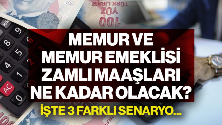 Hükümet Son Teklifini Vermişti: Memur ve Memur Emeklisi Maaşları Ne Kadar Olacak? İşte 3 Farklı Senaryo...