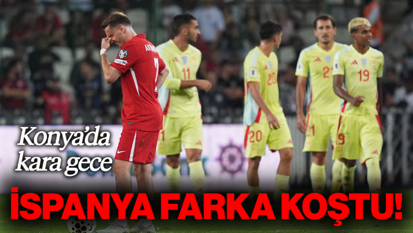 Milli Takım'a İspanya’dan 6 Gollü Şok