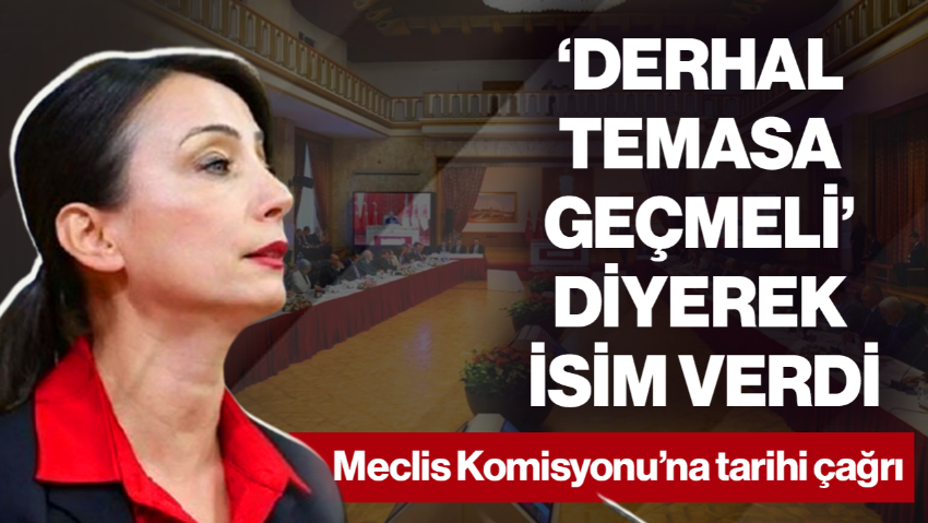 Tülay Hatimoğulları’ndan Meclis Komisyonu’na Tarihi Çağrı: ‘Derhal Öcalan ile Temasa Geçmeli’