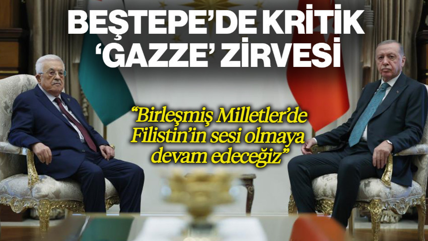 Cumhurbaşkanı Erdoğan-Mahmud Abbas Zirvesi Sona Erdi