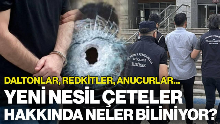 Türkiye'deki Yeni Nesil Çeteler Hakkında Neler Biliniyor? Daltonlar, Redkitler, Anucurlar, Gündoğmuşlar...