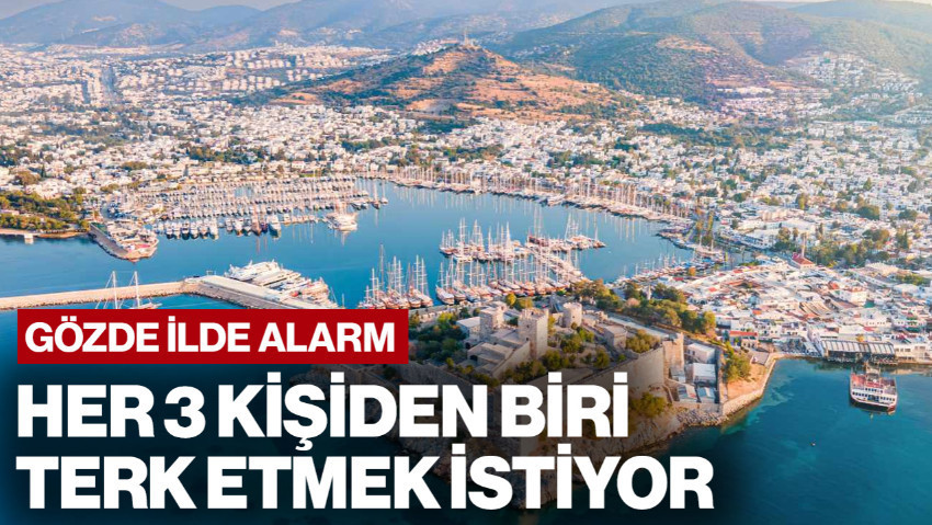 Türkiye'nin Gözde Kentinde Alarm! Her 3 Kişiden Biri Terk Etmek İstiyor