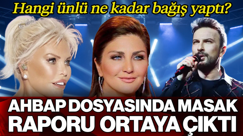 Ahbap Dosyasında MASAK Raporu Çıktı: Hangi Ünlü Ne Kadar Deprem Bağışı Yaptı? İşte Tam Liste!
