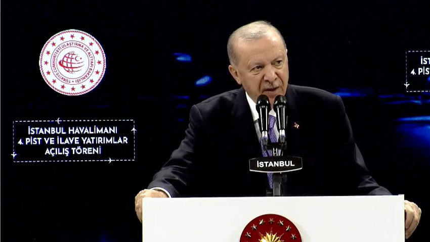 Cumhurbaşkanı Erdoğan'dan İstanbul Havalimanı 4. Pist Açılışında Havacılık Vurgusu: 'Şampiyonlar Ligi'ndeyiz'